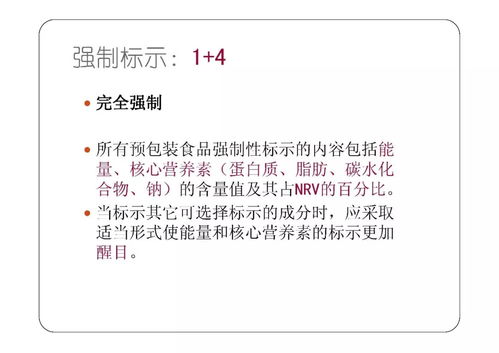 預包裝食品標簽標準管理體系